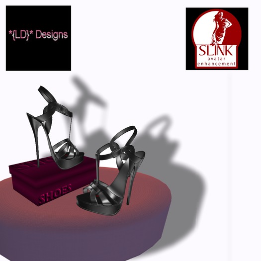 *{LD}*  Candy Heels - Black