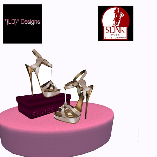*{LD}* Candy Heels - Wedding Cream