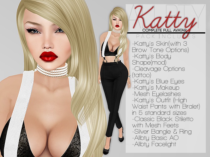 - G I F T - #allbty Complete Avatars "Katty"