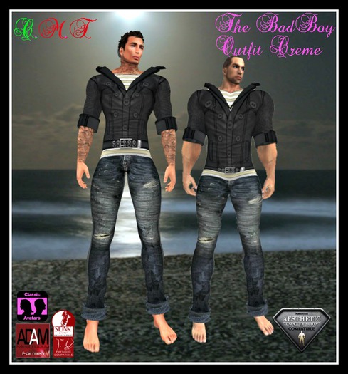 (LL) The Badboy Outfit Creme Boxed