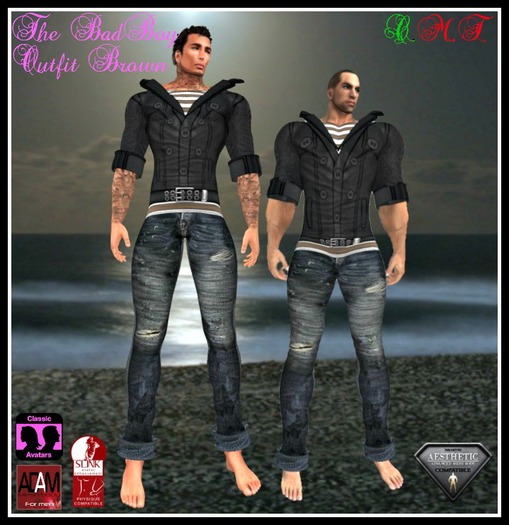 (LL) The Badboy Outfit Brown Boxed