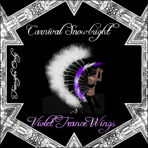 ~BLD~ Carnival Snowbright, Violet Trance Wings