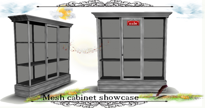 Mesh cabinet showcase (copy & modify) v. 5