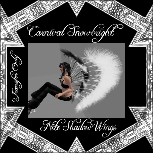 ~BLD~ Carnival Snowbright, Night Shadow Wings