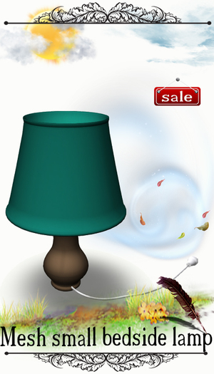Mesh small bedside lamp (copy & modify) v. 4