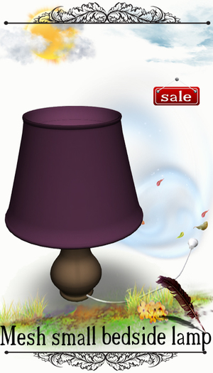 Mesh small bedside lamp (copy & modify) v. 5
