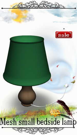 Mesh small bedside lamp (copy & modify) v. 6