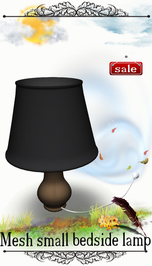 Mesh small bedside lamp (copy & modify) v. 9
