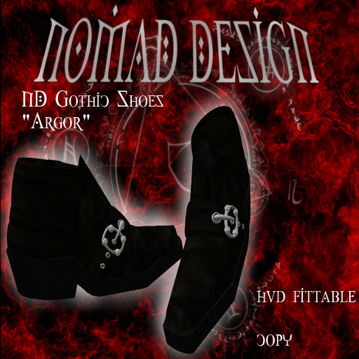 ND - Gothic Shoes Argor Box
