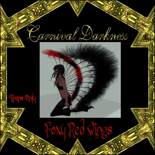 ~BLD~ Carnival Darkness, Foxy Red Wings