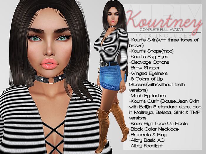 #allbty Complete Avatars  "Kourtney"