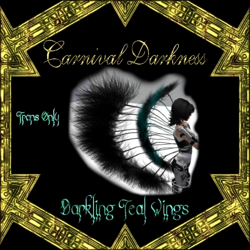 ~BLD~ Carnival Darkness, Darkling Teal wings