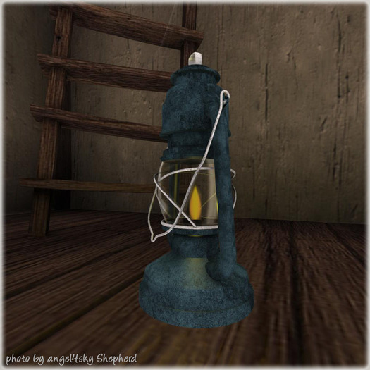 Concept} *07. Escape. Oil Lamp blue