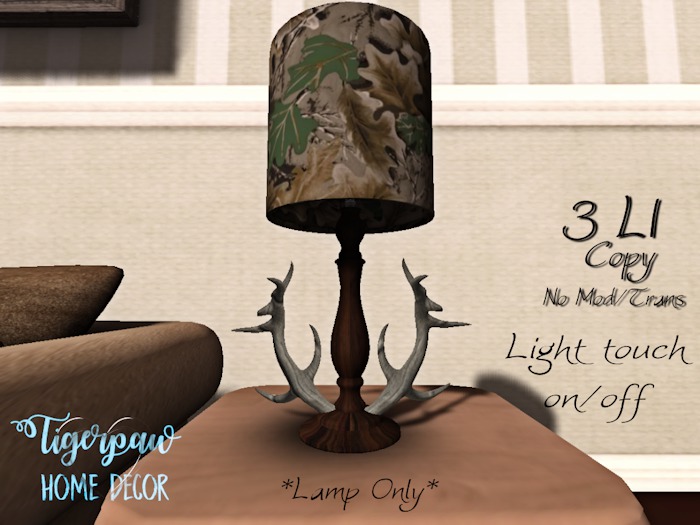 THD~ Antlers lamp