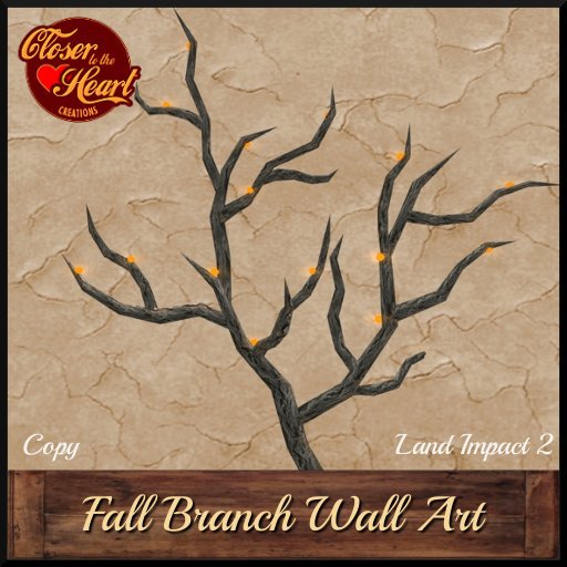 Fall Branch Wall Art**