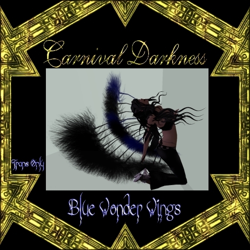 ~BLD~ Carnival Darkness, Blue Wonder Wings 