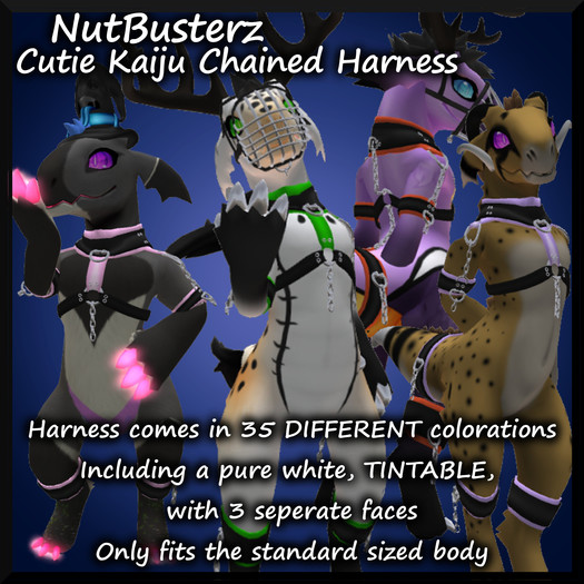 {NB} Cutie Kaiju Chained Harness