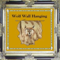 Wolf Wall Hanging