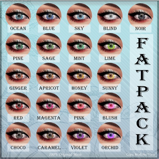 {DEMICORN} Ari Eyes - FATPACK