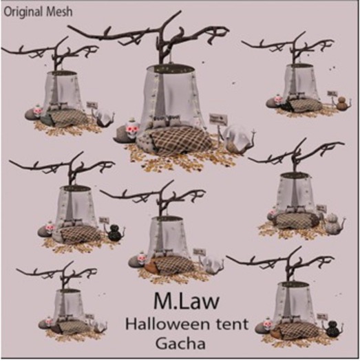 .:M.LAW:. Halloween Tent FIVE RARE