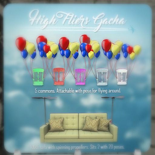 ChiMia:: High Fliers Chair (red) [fly & add]