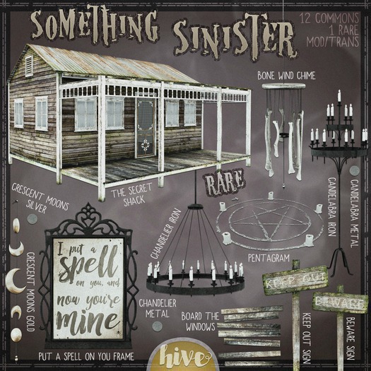 hive // crescent moons [gold]