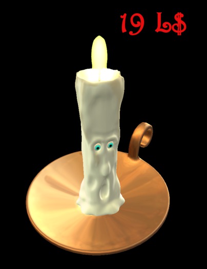 Halloween candle -