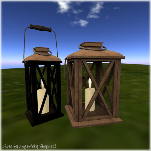 .:Bee designs:. Fall Cottage Gacha Lanterns