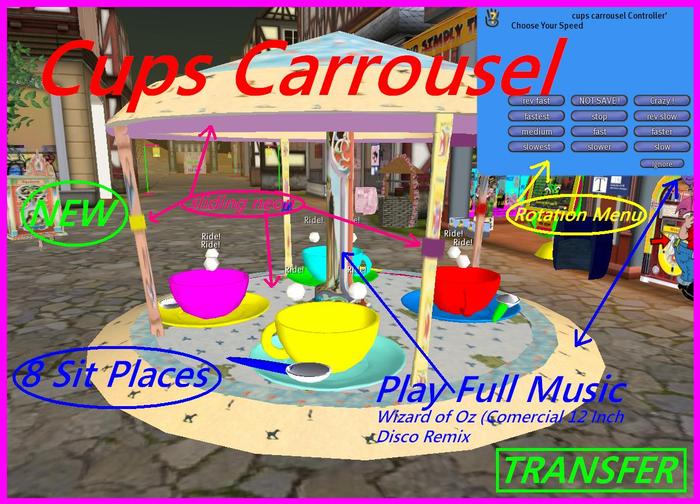 cups carrousel BOXET