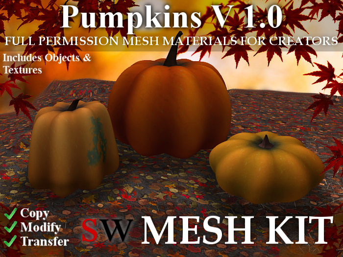 -SW- Mesh Kit - Pumpkins V1.0 FULL PERMS