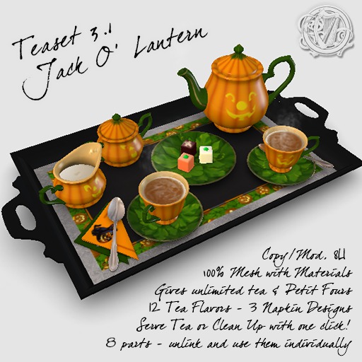 R(S)W Teaset 3.1 - Jack O' Lantern