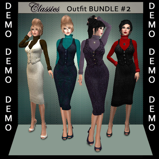 C&F Damask Outfit Bundle #2 DEMO