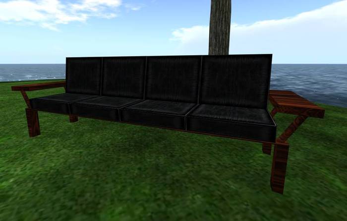..:Brecho Chic:.. Black Couch