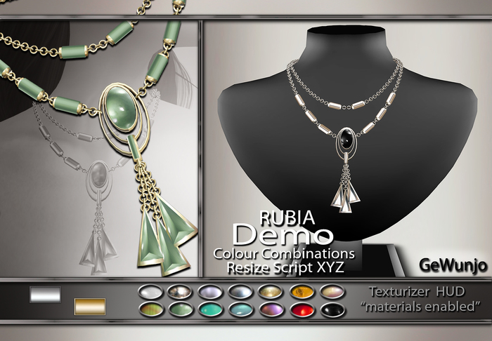 GeWunjo : RUBIA necklace DEMO