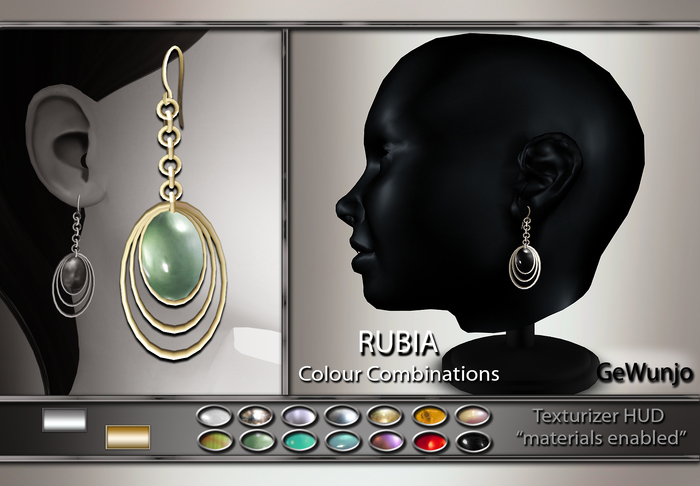 GeWunjo : RUBIA earrings 