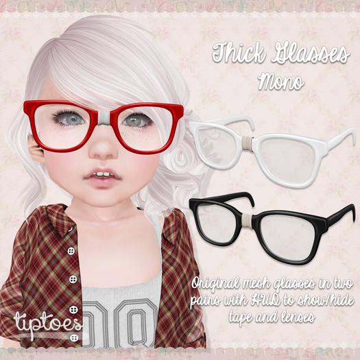 . tiptoes - Thick Glasses - Mono