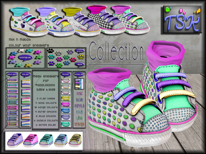 ::DEMO:::TSK-Toddleedoo-Sneakers-Collection