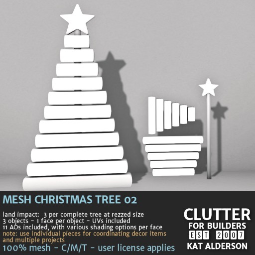 CLUTTER - MESH CHRISTMAS TREE 02