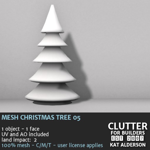CLUTTER - MESH CHRISTMAS TREE 05