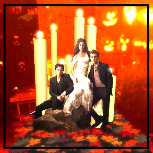 Vampire Diaries Candles~White