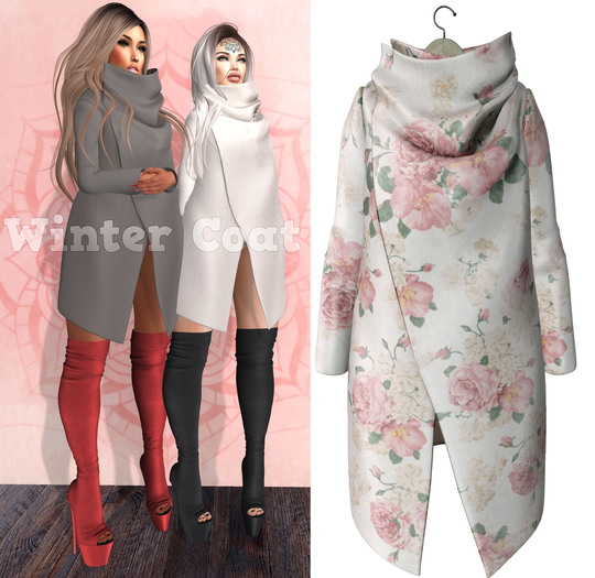 EmilyC Winter Coat // Rosa