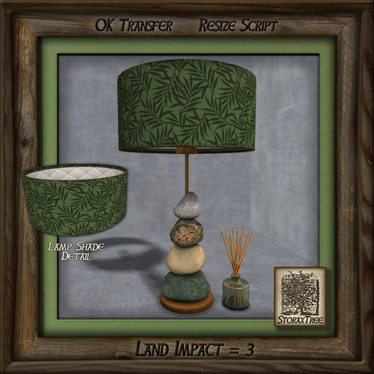 Sticks and Stones Lamp Ar