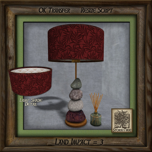 Sticks and Stones Lamp Ap