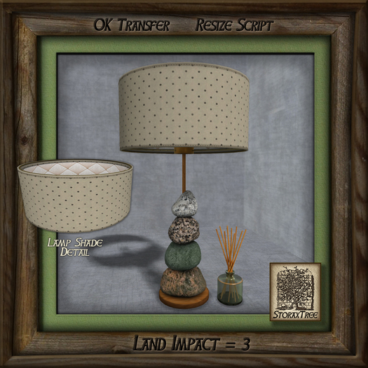 Sticks and Stones Lamp Bg