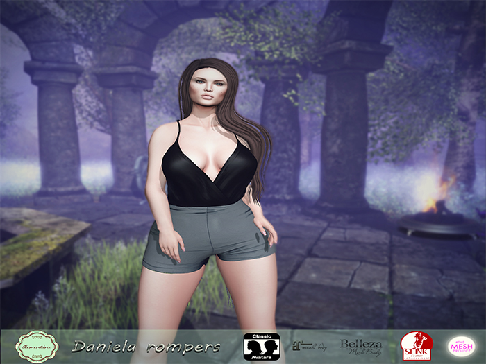 Clementine - Daniela Rompers - Black & green