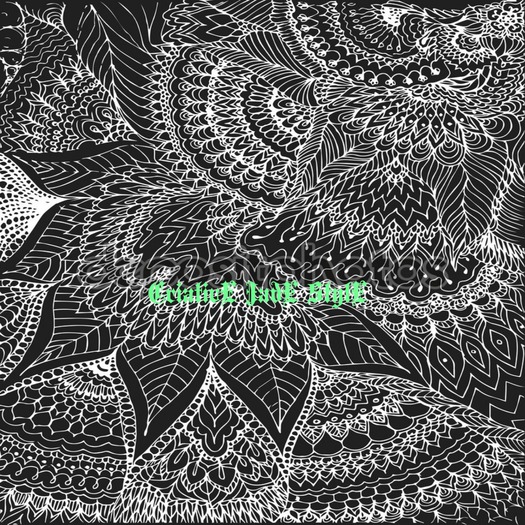Texture Wall  Abstrat Image  Black/White