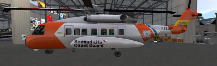 SA - H92 Paint "SecondLife" Coast Guard