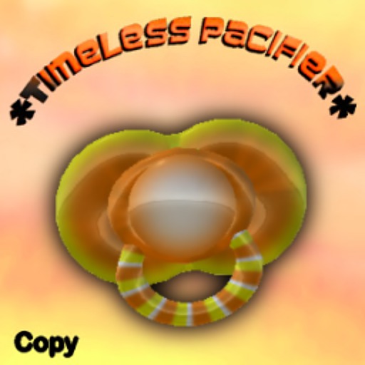 *Timeless Pacifier* Candy Corn Colors