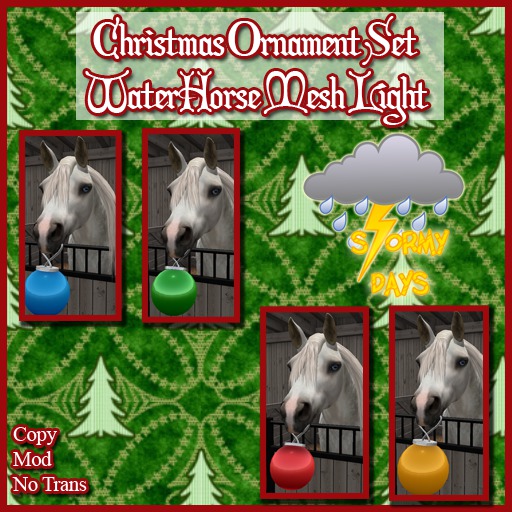 ~*SD's*~ Ornament Set - WHML [Boxed]