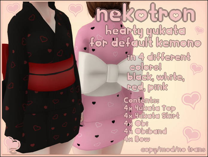 [Nekotron] Hearty Yukata